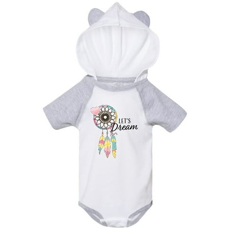 

Inktastic Lets Dream with Boho Dreamcatcher Gift Baby Boy or Baby Girl Bodysuit