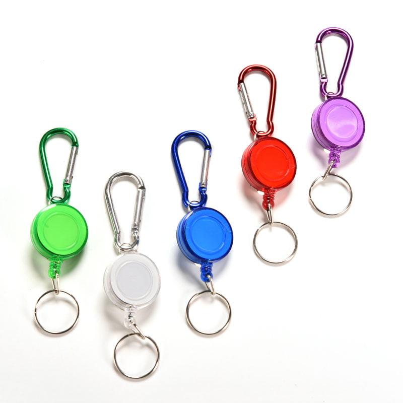 Great Gift 3CC Colourful Retractable Strap Clip Card label Key Chain SECH 