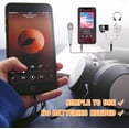 thumbnail image 3 of HAHDAXIA (Lot de 2) Mini Microphone Minuscule Microphone pour Téléphone Mobile Ordinateur Portable Cahier Apple iPhone Sumsung Android (Argent+or Rose), 3 of 7