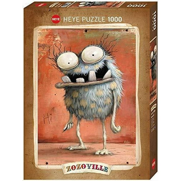 Zozoville - Monsta Hi! 1000-Piece Puzzle