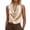 C-Beige123, variant on Silk Satin Camisole Tops For Women Cowl Neck Sleeveless Blouse Solid Color Soft Office Lady Clothes Trendy Tops