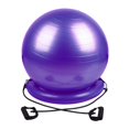 thumbnail image 1 of Silla de pelota de ejercicio 65 cm Sharpla pelota de yoga para oficina y fitness con pelota de estabilidad púrpura, 1 of 7