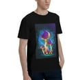 thumbnail image 2 of Bingfone Magic Mushrooms ,Fireflies Men'S Loose Fit Short-Sleeve Pocket T-Shirt, 2 of 7