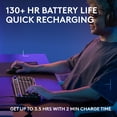 thumbnail image 6 of Logitech G305 X Superlight Wireless Gaming Mouse, Lightweight 59 g Rechargeable Mouse, HERO 44K Sensor, Bluetooth, Black, 6 of 12