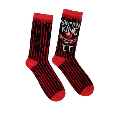 

Stephen King IT Single Pair Large Crew Socks