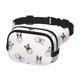 thumbnail image 2 of Disketp Bbaseball Dog Riñonera de Doble Capa, Bolsa de Cintura Ajustable para Viajes, Correr y Senderismo, Riñonera Ligera para Hombre y Mujer, 2 of 9