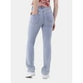 thumbnail image 5 of No Boundaries Mid Rise Bootcut Jeans, 32” Inseam, 1 or 2-Pack, Women’s, 5 of 6