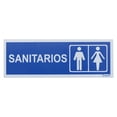 thumbnail image 1 of Señal "Sanitarios" 20x25cm KARLEN SANITARIOS, 1 of 1