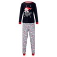 thumbnail image 2 of Pyjamas 2023 Pyjamas de Noël Assortis Père Noël Hommes Velours Couples Pyjamas de Noël, 2 of 8