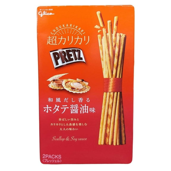 Glico - Pretz (Scallop and Soy Sauce), 1.95 Ounces (1 Box)