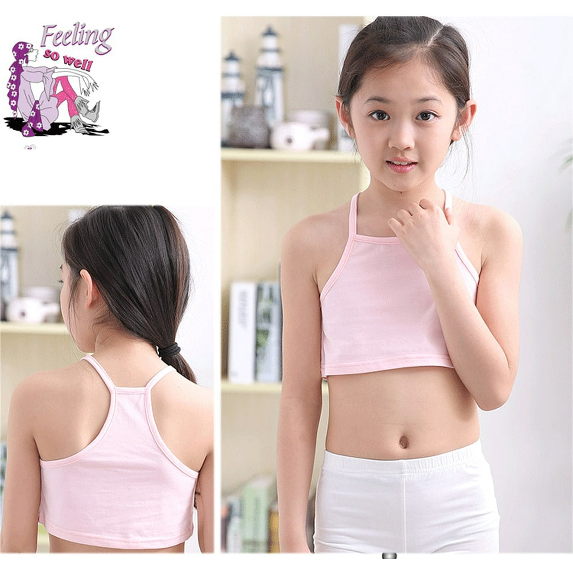 Haut Fille Next - Camisole à Fleurs Bleu Pâle - Été, Coton, Taille 16 Ans