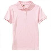Faded Glory Fg Girl's Sls Uniform Polo W/ Pico