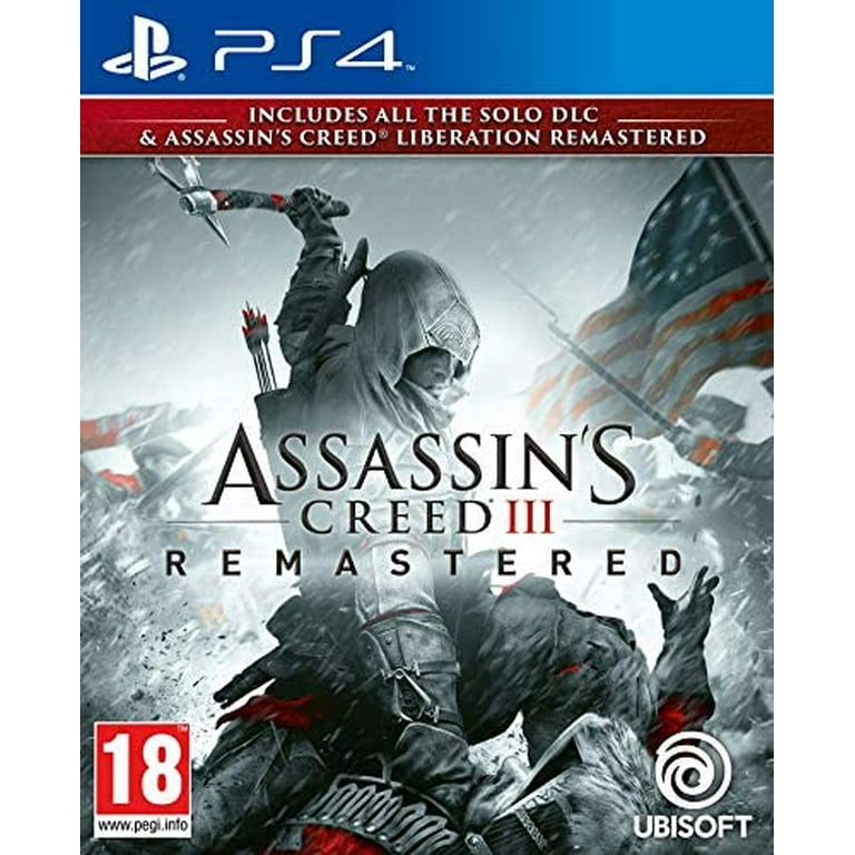 Assassins Creed III Remastered (PS4) Walmart.com