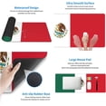 thumbnail image 3 of 12x31.5in Oversized Mouse Pad Flag of Mexico Mouse Mat Non Slip Rubber Gaming Mouse Pad for Office Home Computers Laptop Gaming, 3 of 6