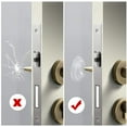 thumbnail image 6 of Silicone Door Bumper Wall Protector (9pk), Self Adhesive Clear Door Stopper Knob Pads, 6 of 8