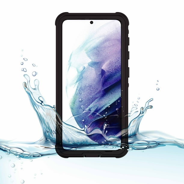 Body Glove Tidal Waterproof Phone Case for Samsung Galaxy S21 5G, Clear