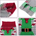 thumbnail image 3 of Suéter navideño KAIYANG para perros y gatos de vellón cálido invierno Talla M L, 3 of 5