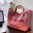 thumbnail image 5 of Large Canvas Tote Bag for Women, Laptop Crossbody Purses Everything Everyday Bag Handbags for Work Beach Gym, 5 of 7