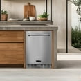 thumbnail image 5 of Spire 5.1 Cu Ft Built-In Refrigerator, Stainless Steel, Temp Control, 4 Shelves, Reversible Door, Indoor/Outdoor Use, Model 850-0009, 5 of 6