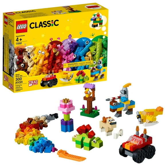 LEGO Classic Basic Brick Set 11002 Building Kit (300 Piece)