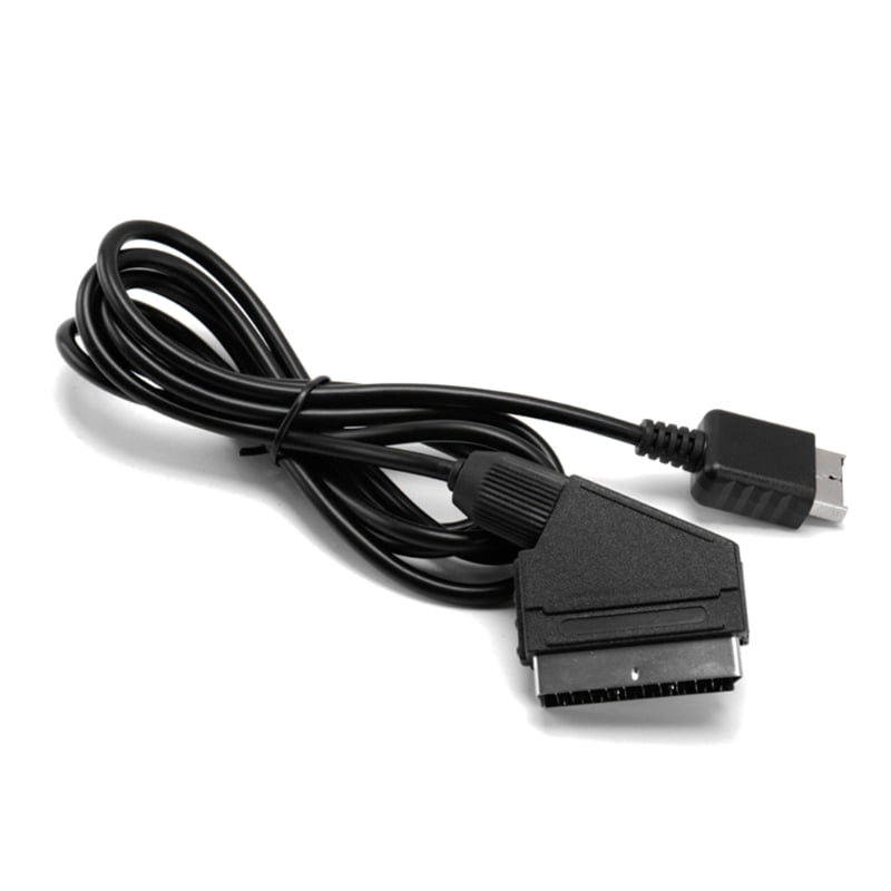 HLGDYJ 1.8m RGB Scart Cable For -Sony PS1 PS2 PS3 TV AV Lead Replacement Connection Cord Wire for PAL/NTSC Cons - Walmart.com