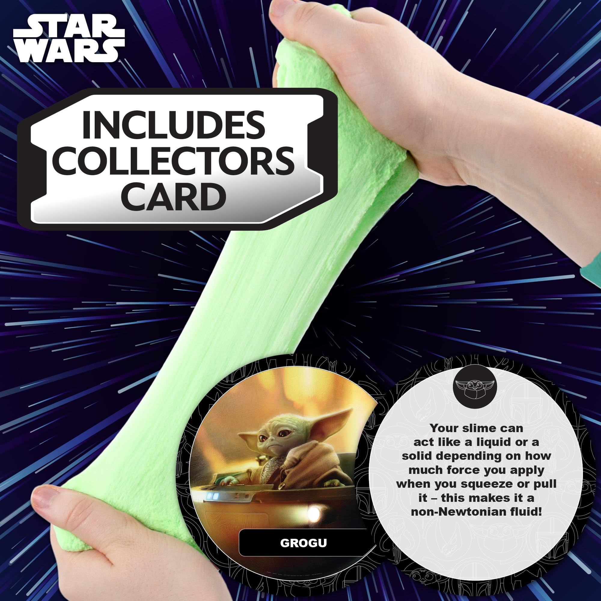 STAR WARS The Mandalorian Grogu Green Slime