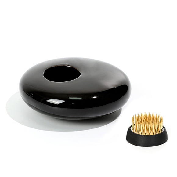 Injueey Kit de arreglos florales Maceta de cerámica Pin de rana Soporte para agujas Maceta Type4 NO4