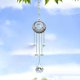 thumbnail image 2 of 1pc Crystal Wind Catcher Wind Chime, Window Hanging Crystal Drop Prism Ornaments, Chandelier Aurora White Crystal Prism Decoration Garden Outdoor Decoration Pendant, Rainbow Hanging Suncatcher For Win, 2 of 4
