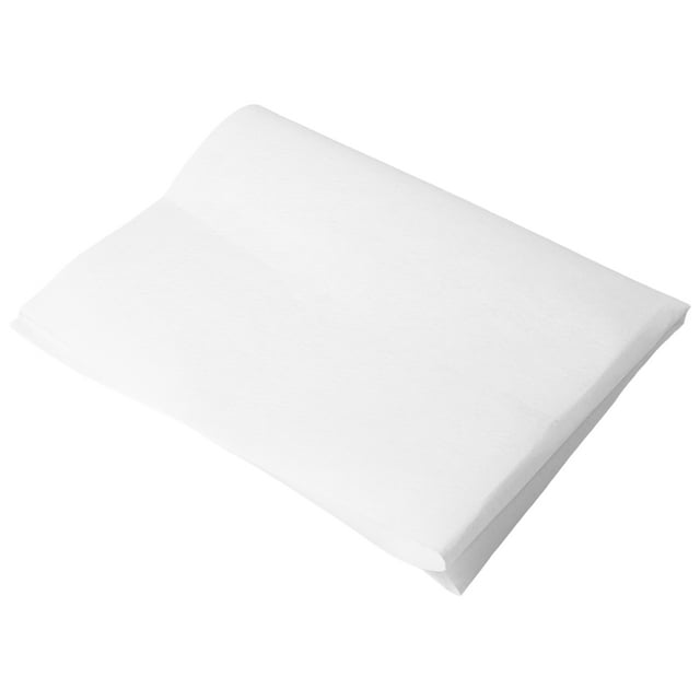 CIMAXIC Tissu de Doublure de Rideau en Éponge Thermocollant Adhésif Simple Face Forme de Rideau Doux et Lisse