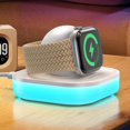 thumbnail image 1 of Soporte de carga magnético para Apple Watch Amasuki Ultra 2, color blanco, 1 of 8
