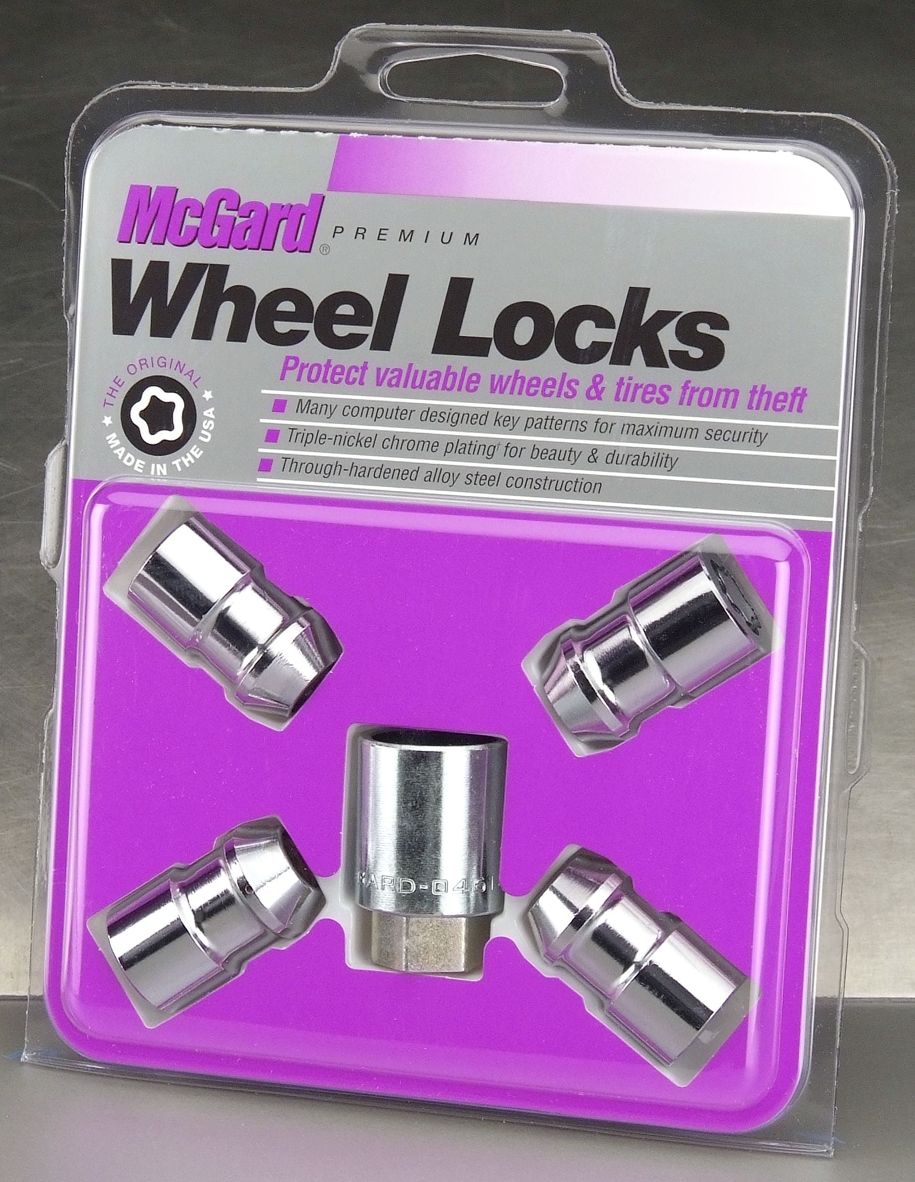 McGard 24137 WHEEL LOCK 12MM x 1.50 CONICAL SEAT 4