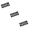 thumbnail image 4 of Maoww Removable 16Keys Car Air Condition Sticker Climate Button Paste Lightweight Simple Repair Stickers Waterproof Decals As Shown 3Set, 4 of 6