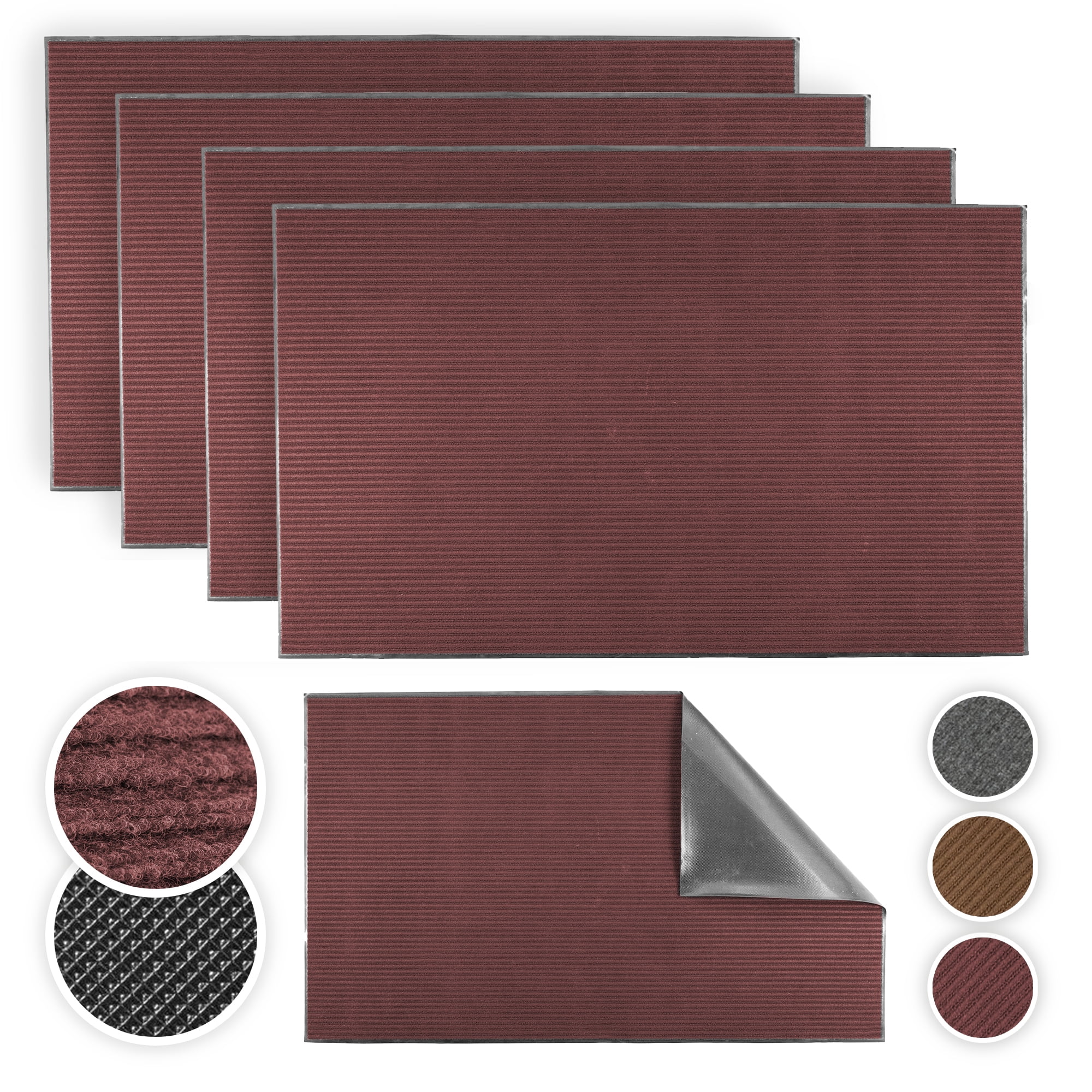 Heavy Duty Doormats All Season Weatherproof Indoor & Outdoor Door