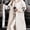 Beige, variant on ZOELNIC Women's Knitted Sleeve Trench Coat Casual Zip Up Hooded Long Overcoat with Pockets, S