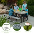 thumbnail image 5 of Lifetime 6 ft. Picnic Table, Putty, Indoor/Outdoor- Set of 10 (82119), 5 of 13