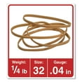 thumbnail image 2 of Rubber Bands, Size 32, 0.04" Gauge, Beige, 4 Oz Box, 205/pack | Bundle of 2 Packs, 2 of 4