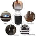 thumbnail image 4 of Adhesive Anti-slip Tape For Stairs, Friction, Abrasive15cm X 5m, Black, 4 of 5