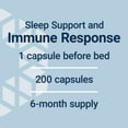 thumbnail image 5 of Life Extension Melatonin, 500 mcg – Gently Promotes Sleep, Low Dose, Value Size – Non-GMO, Gluten-Free, Vegetarian – 200 Capsules, 5 of 10