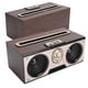 thumbnail image 5 of Altavoz Bluetooth Bling Bling de madera retro con entrada auxiliar y tarjeta de memoria, 5 of 12