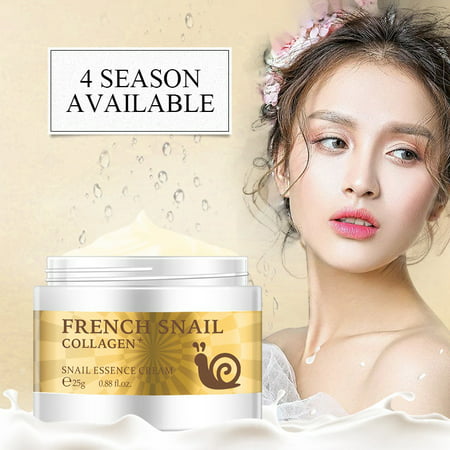 Skin Care Collagen Face Snail Moisturizer, Anti Wrinkle Anti Aging Day and Night Cream Collagen Moisture