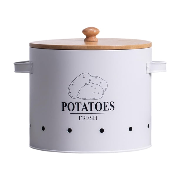 Tarro de hojalata para guardar verduras, conservante de verduras frescas para la despensa de la cocina L