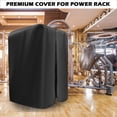 thumbnail image 5 of Gym Rack Cover with Waterproof Zipper, Protective Cover for Squat Rack/Weight Lifting Rack/Home Gym Workout Equipment-Indoor or Outdoor, 5 of 5