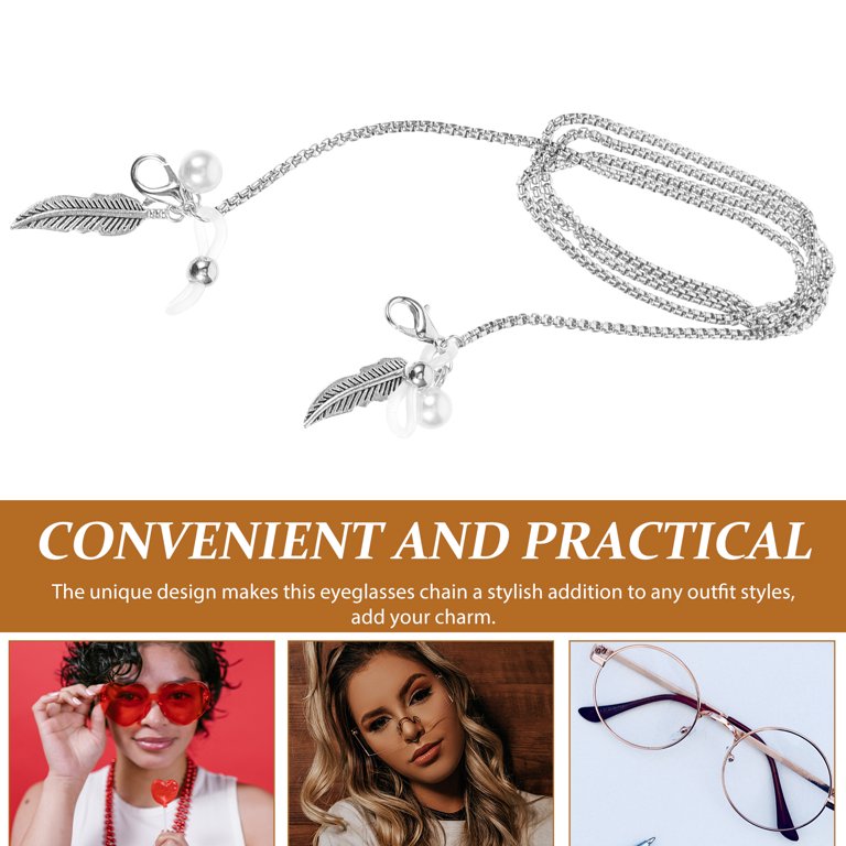 アクセサリー END EYEGLASSES HOLDER CHAIN NECKLACE HAISENGO Eyeglass Holder Necklace Ring for Women & Men
