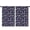 Astronaut and Earth, variant on Blackout Kids Curtains,Astronaut and Rocket Black Pattern Children's Insulated Curtains Set Of 2,Bedroom Essentials,Toddler Room Decor 42"x84"