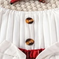 thumbnail image 4 of PENGXIANG Fille Tomber une Ligne Robe avec Arc Bandeau à Manches Longues Robe à Carreaux, 4 of 8