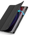 thumbnail image 4 of Tablet Case for DUX DUCIS Samsung Galaxy Tab S10 Plus Smart PU Leather Cover with Pencil Holder, 4 of 6