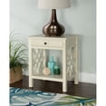 thumbnail image 3 of Linon Luster Wood End Table in Antique White, 3 of 12