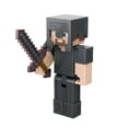 thumbnail image 4 of Minecraft Craft-A-Block Steve in Netherite Armor Figure, 4 of 6