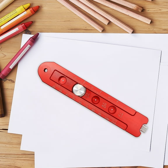 Woodworking Compass Scriber Aluminum Alloy Woodworking Compass Tool Adjustable Woodworking Compass Portable Circular Drawing Tool for Decorative Design Industrial Drawing