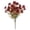 A004- D, variant on Artificial Fall Flowers, Uv Resistant Orange Artificial Flowers for Halloween Outdoor Porch Yard Decor, 14 Inch Fall Faux Flowers for Holiday Seasonal Arrangement